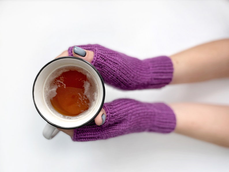 Fingerless Gloves Knitting Pattern