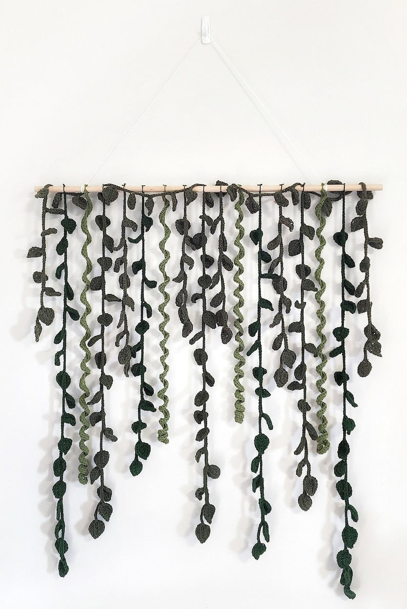 Faerie Garden Wall Hanging Crochet Pattern