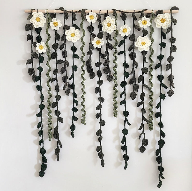 Faerie Garden Wall Hanging Crochet Pattern