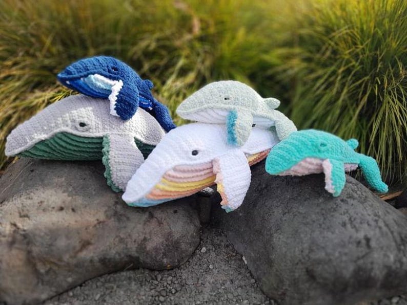 Hugo The Humpback Whale Crochet Pattern
