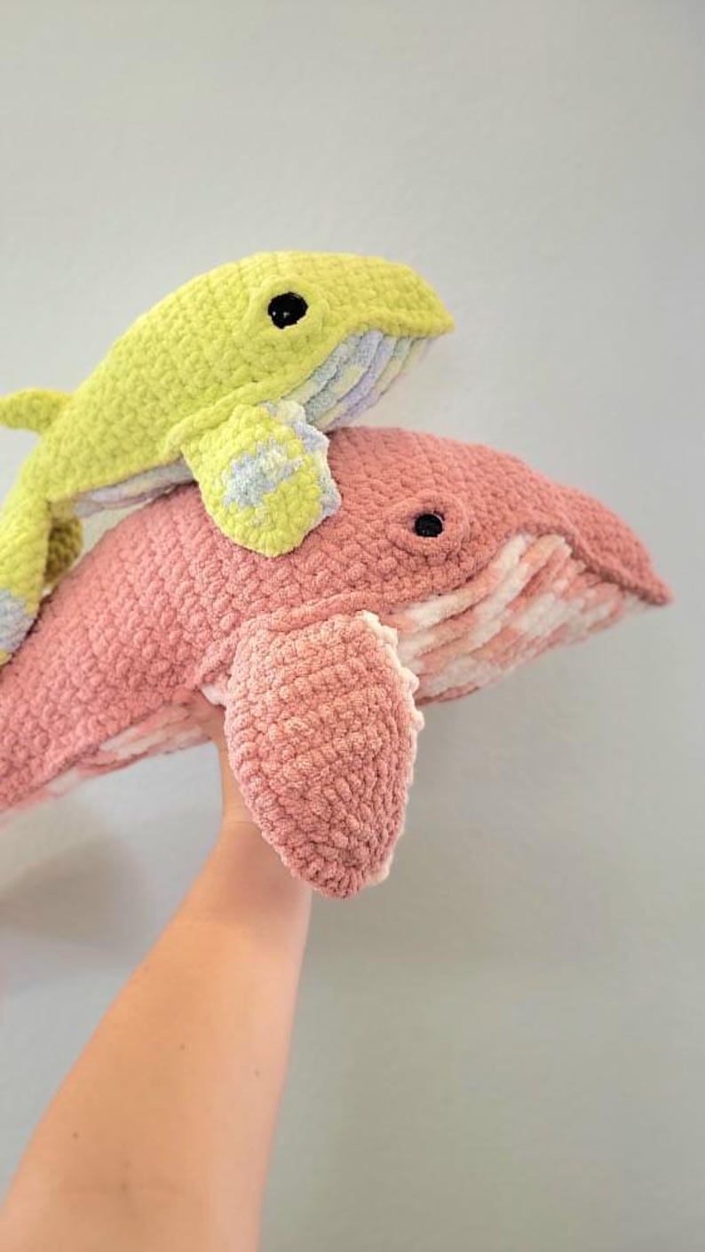 Hugo The Humpback Whale Crochet Pattern