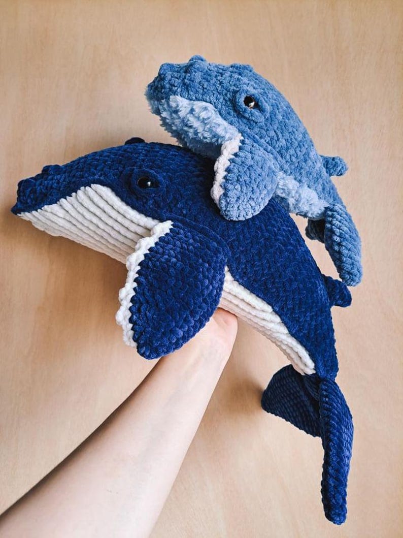 Hugo The Humpback Whale Crochet Pattern