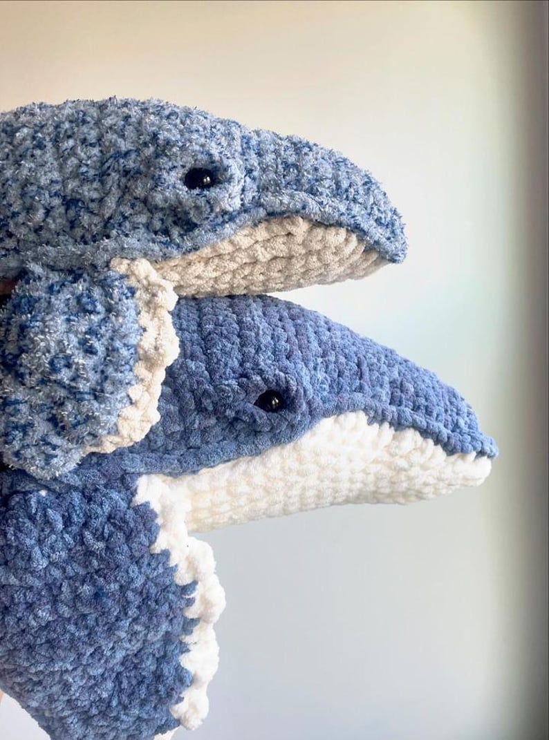 Hugo The Humpback Whale Crochet Pattern