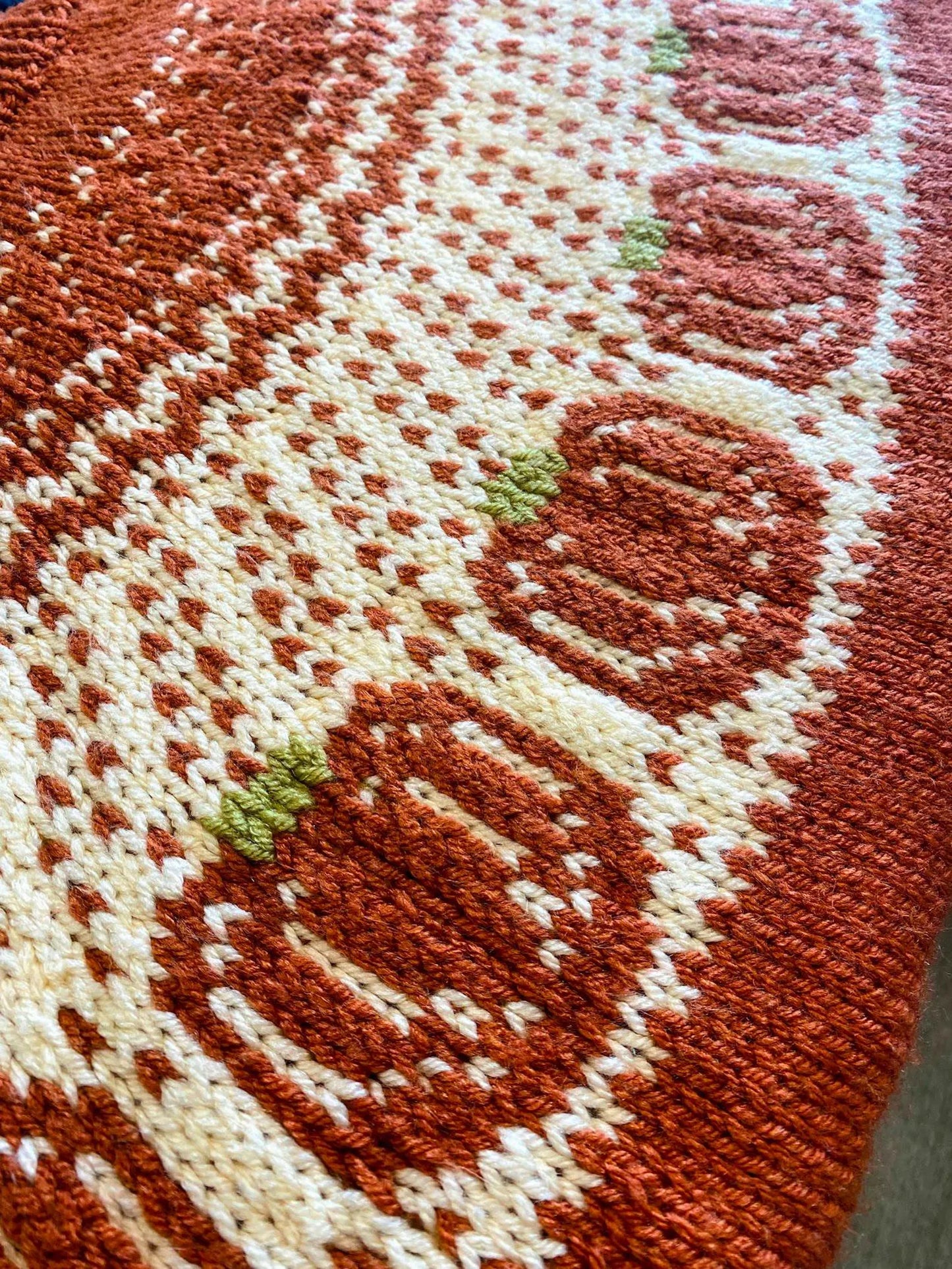 Pumpkins Sweater Knitting Pattern