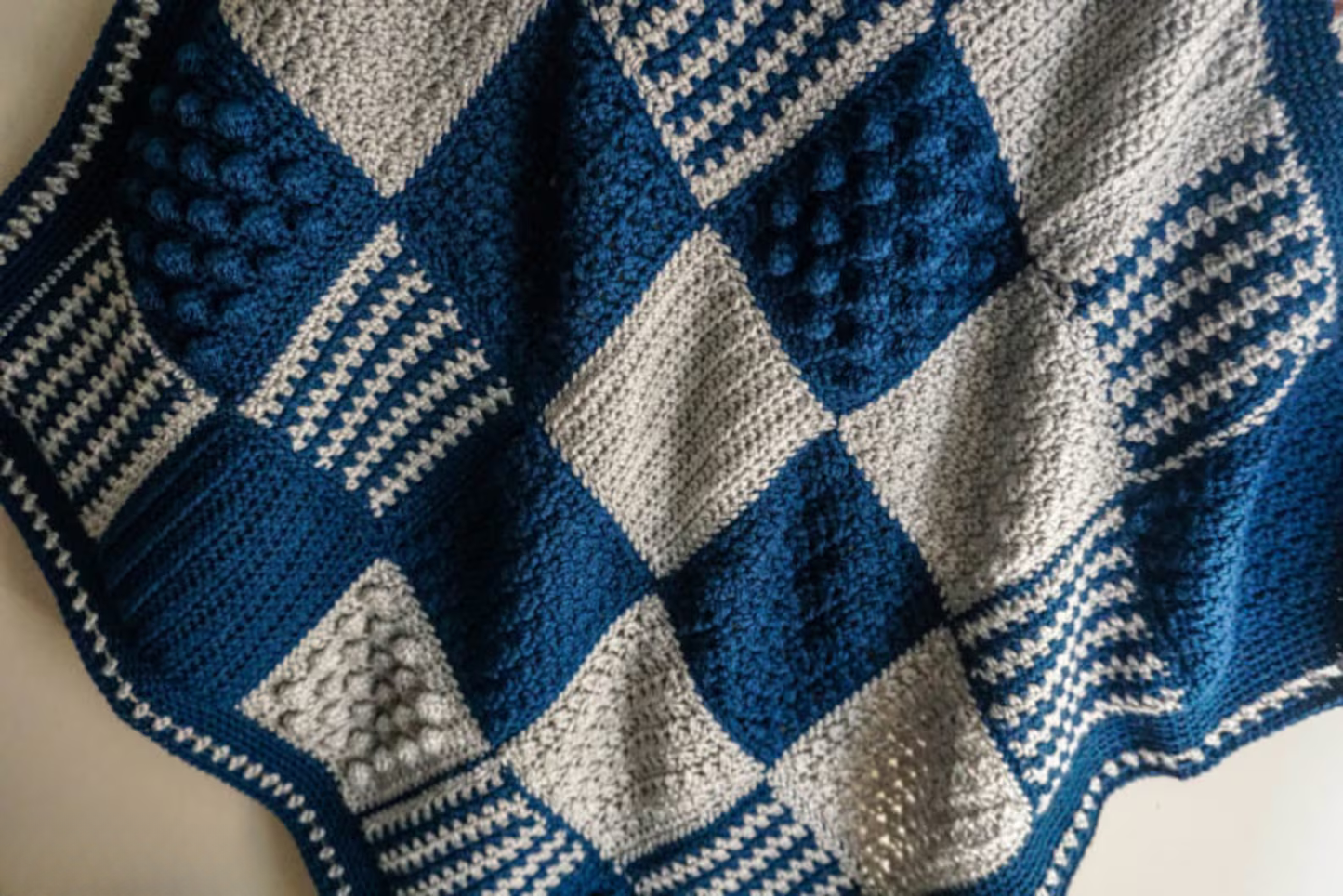 Creighton's Baby Blanket Crochet Pattern