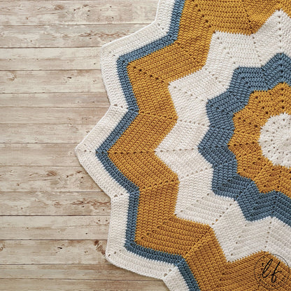 Star Baby Blanket Crochet Pattern