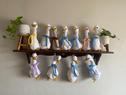 Grocery Bag Goose Crochet Pattern