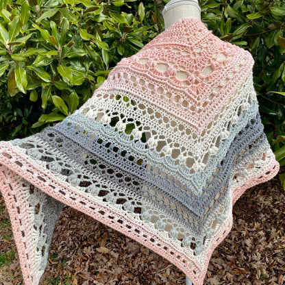 Lace Shawl Crochet Pattern