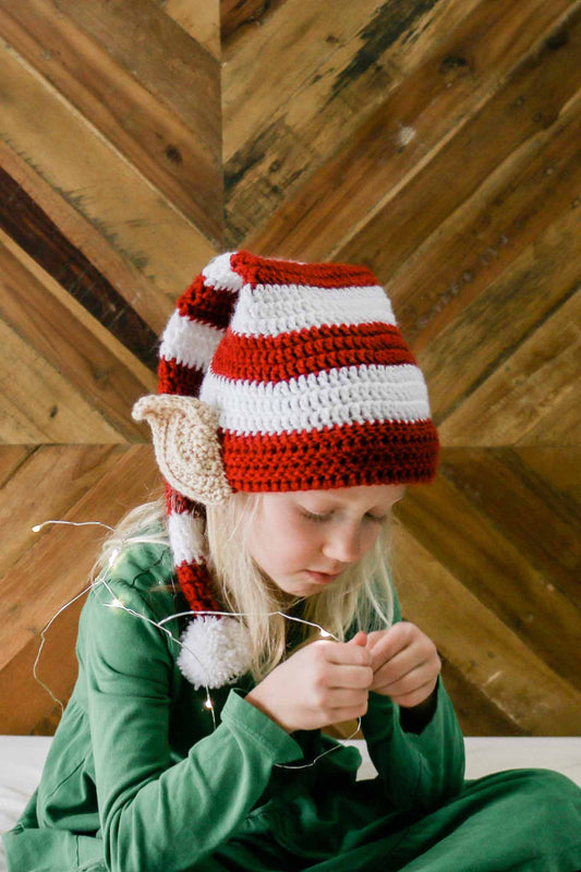 Elf Winter Hat Crochet Pattern
