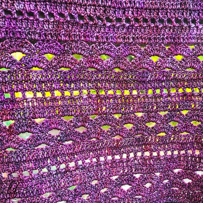 Lacy Wrap Shawl Crochet Pattern