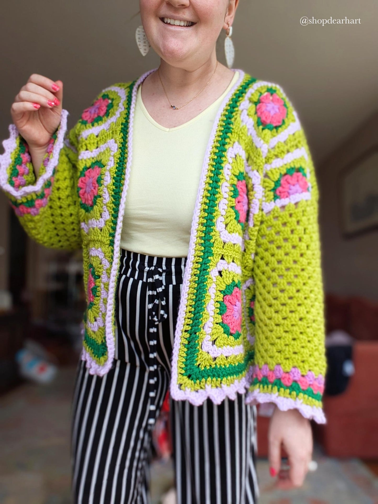 Chloe Cardigan Crochet Pattern