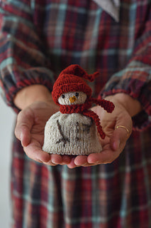 Reversible Tree + Snowman Knitting Pattern