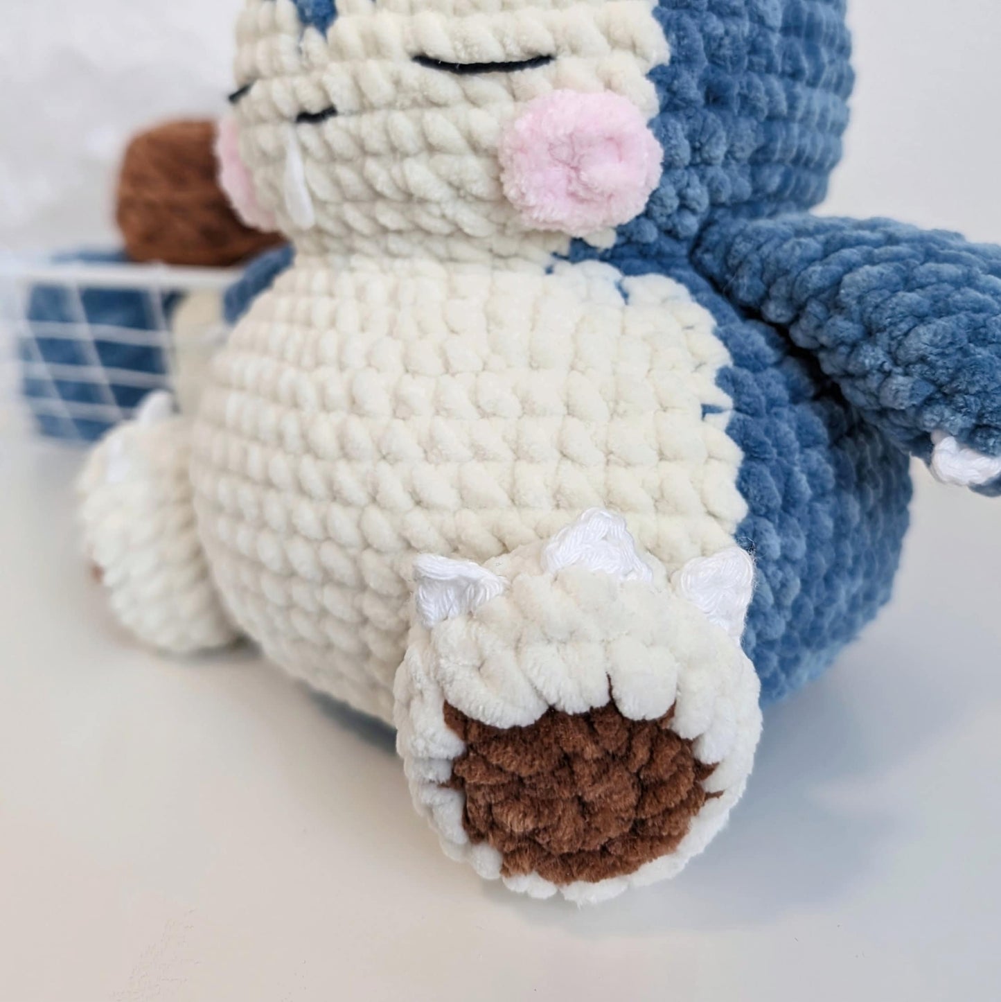 Sleepy Monster Amigurumi Crochet Pattern