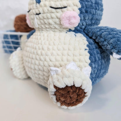 Sleepy Monster Amigurumi Crochet Pattern