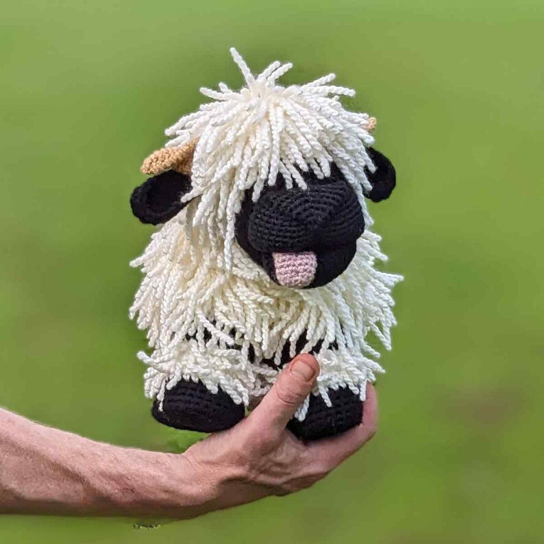 Fun Valais Sheep Crochet Pattern