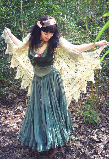 Convertible Pineapple Shawl Crochet Pattern