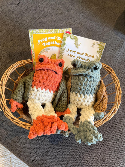 Best Friends Frog and Toad Crochet Pattern