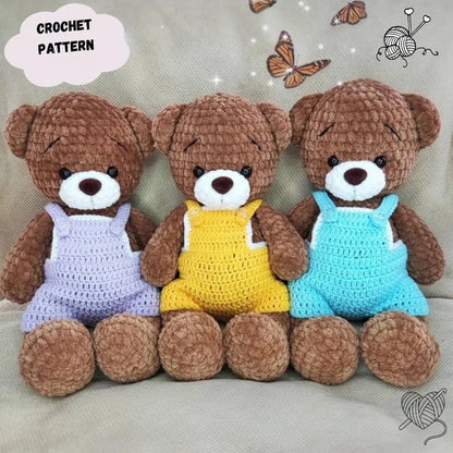 Prosha Bear Crochet Pattern