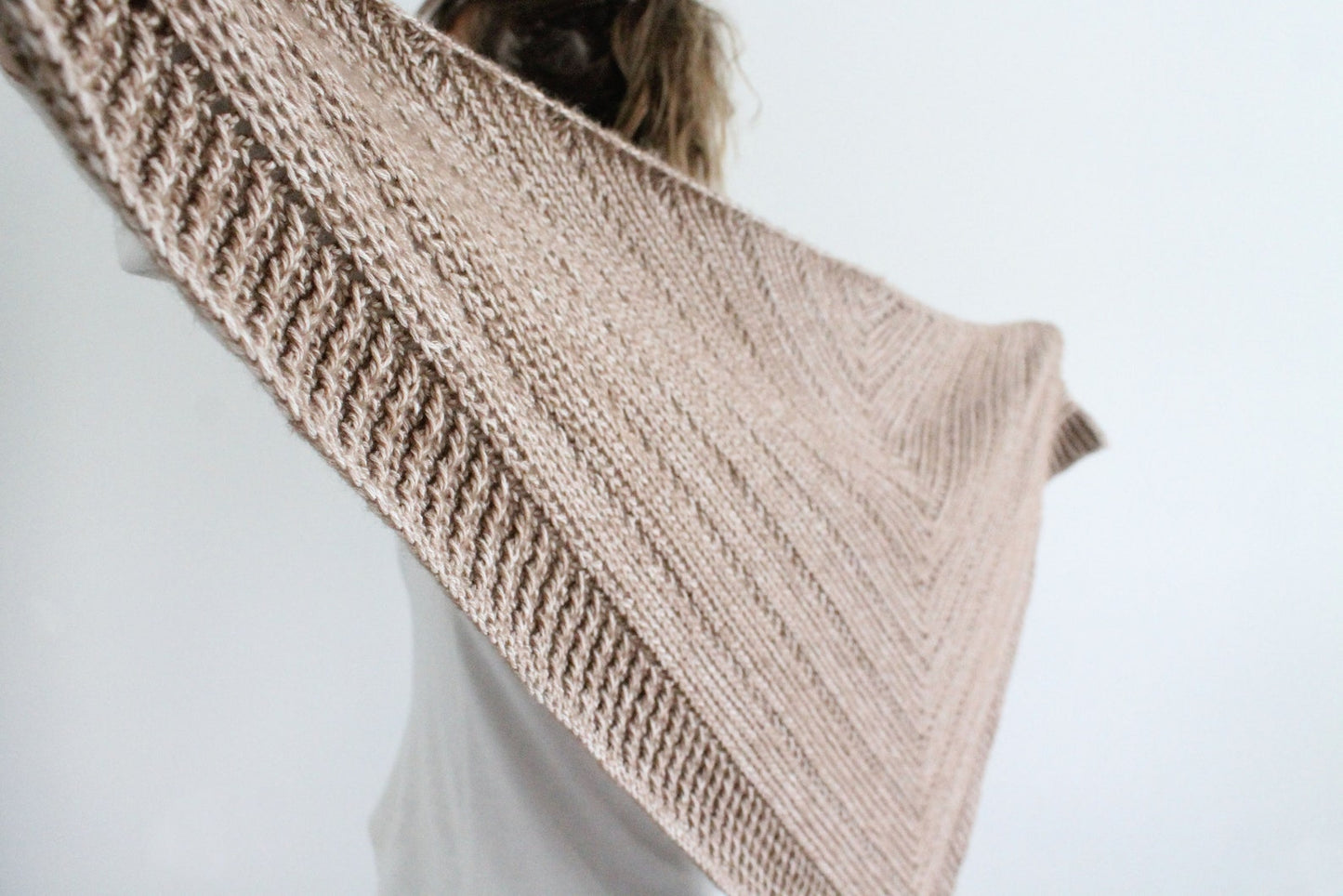 Branch Out Triangle Shawl Crochet Pattern