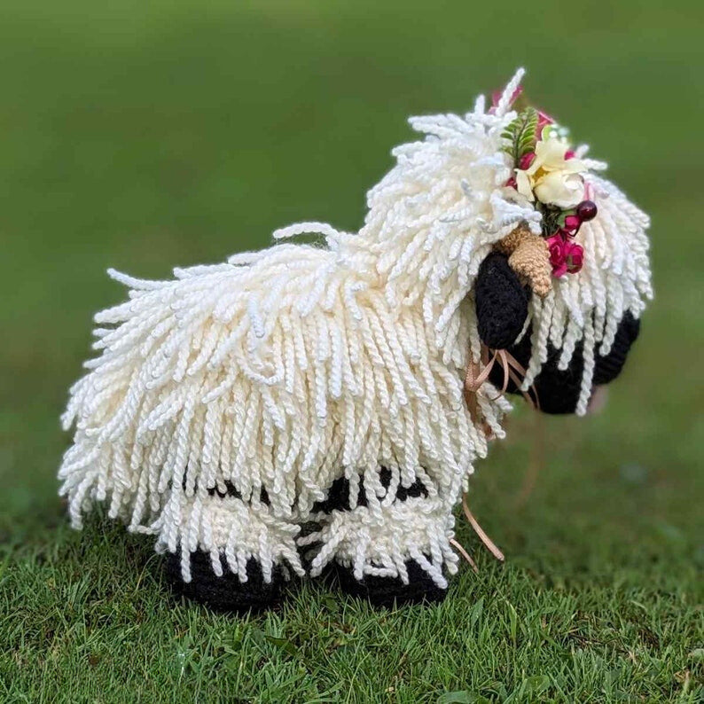 Fun Valais Sheep Crochet Pattern