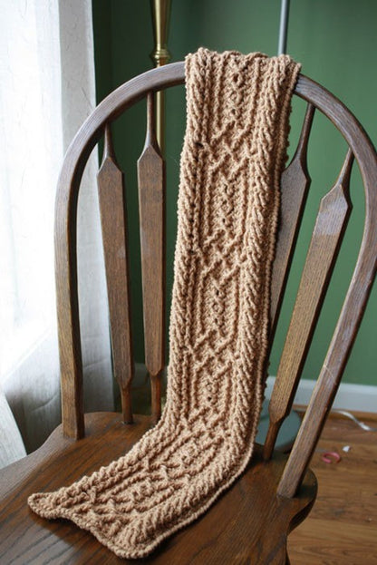 Mountain Range Scarves Crochet Pattern
