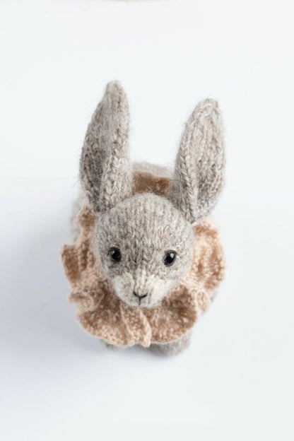 Baby Bunny Toy and Bunny Outfit Knitting Pattern