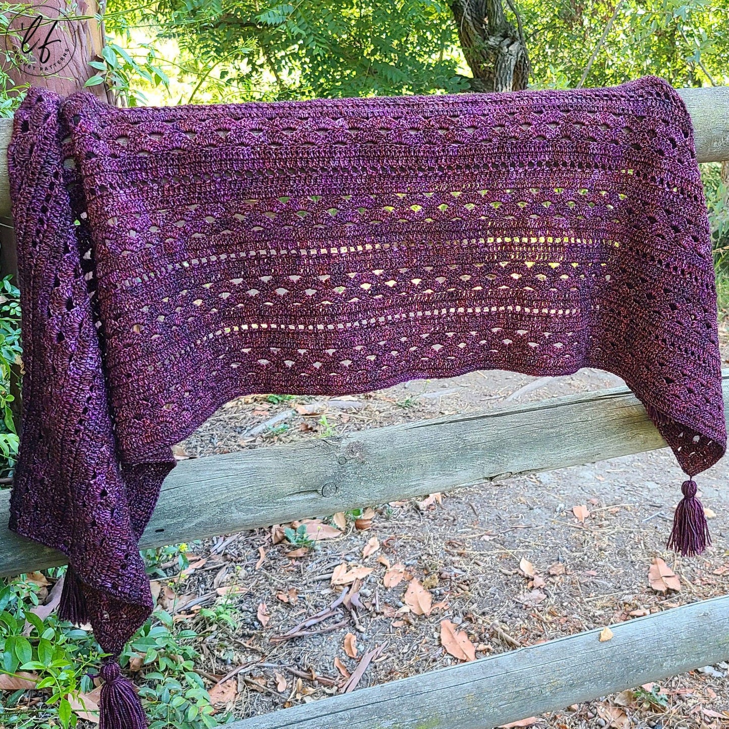 Lacy Wrap Shawl Crochet Pattern