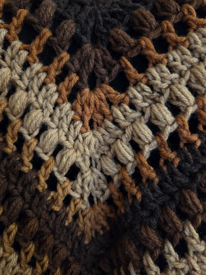 Celeste 4-Point Poncho Crochet Pattern