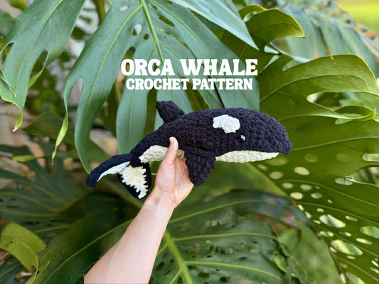 Orca Whale Amigurumi Crochet Pattern