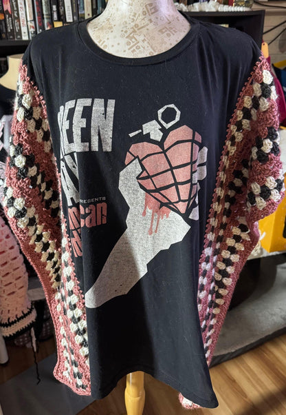 Granny Stitch Upcycled T-shirt Crochet Pattern