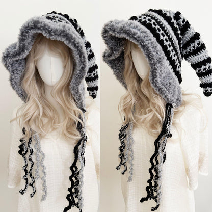 Pixie Hat Hoodie Crochet Pattern