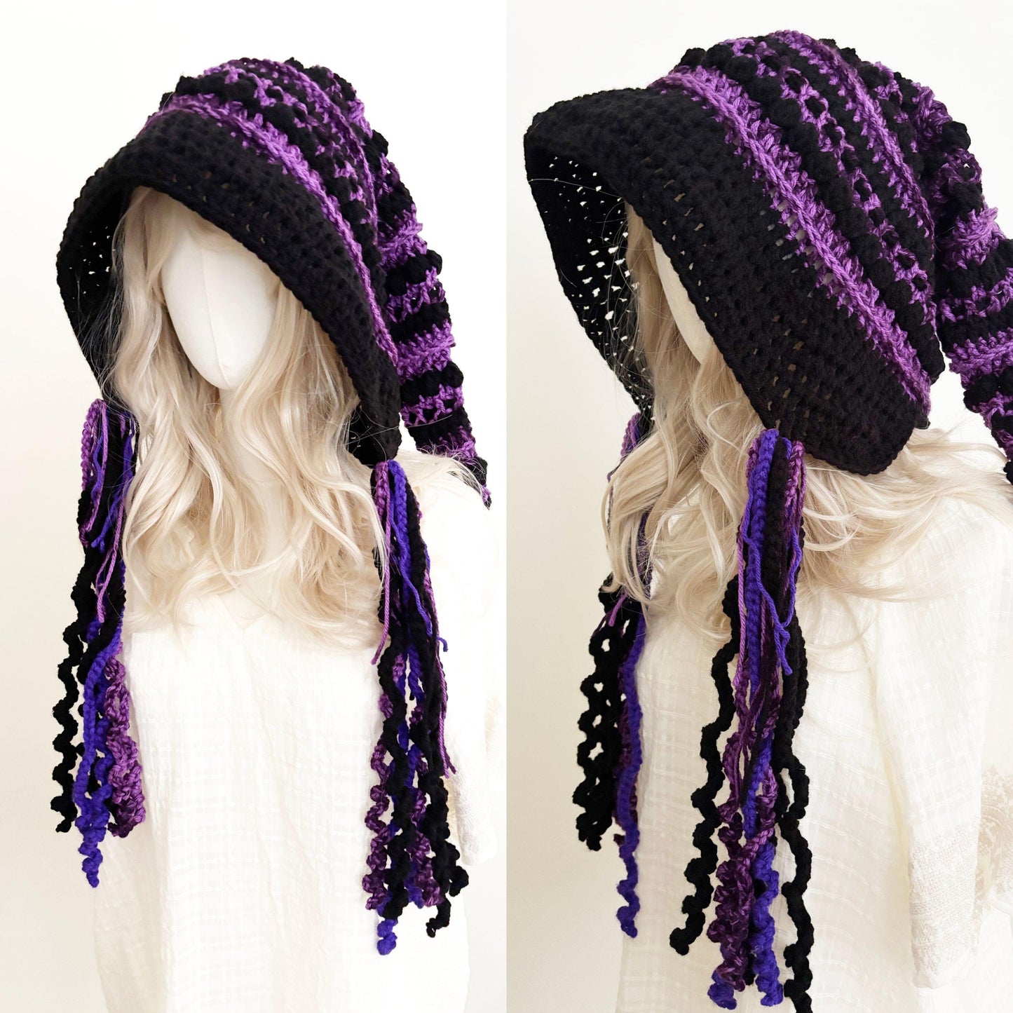 Pixie Hat Hoodie Crochet Pattern