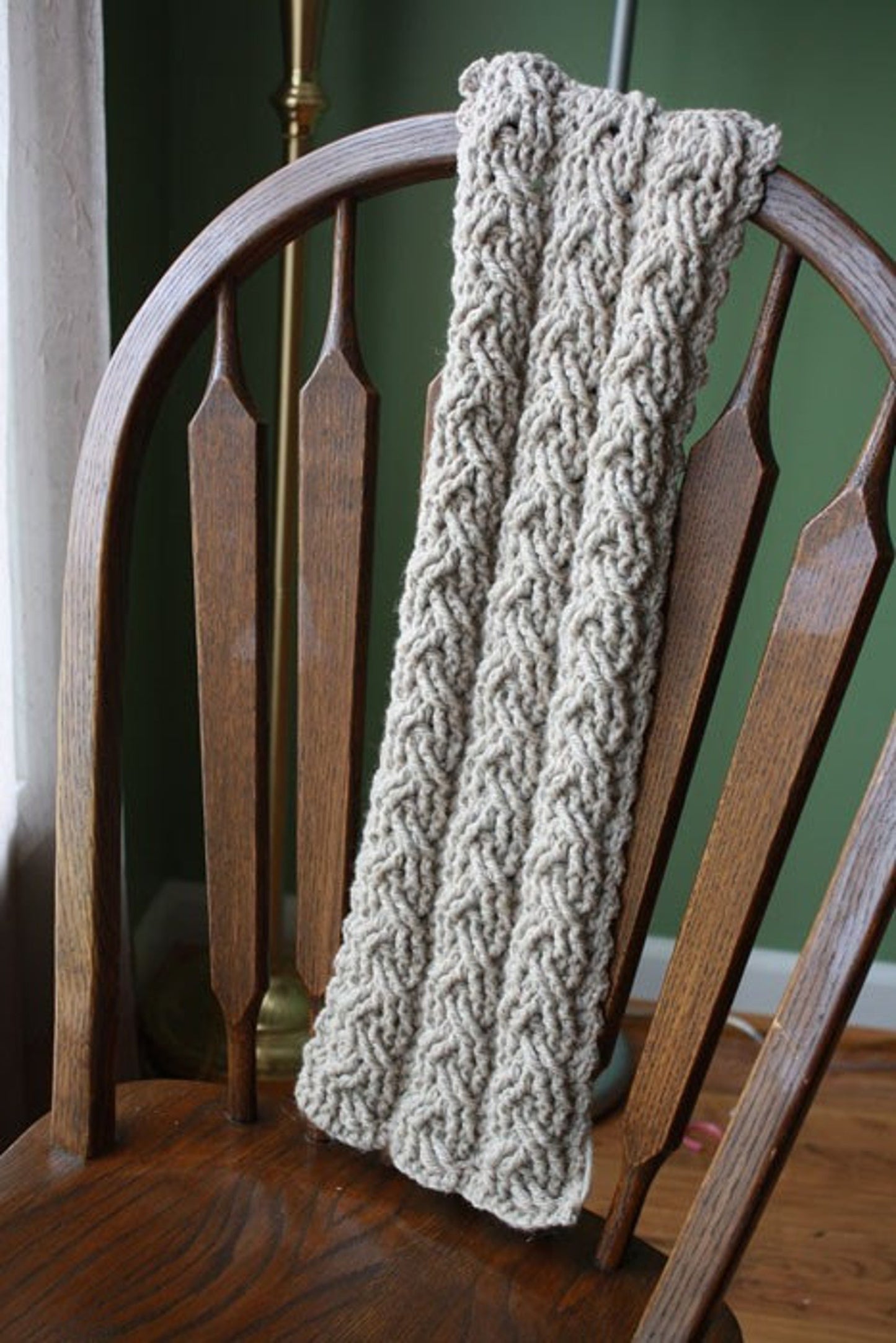 Mountain Range Scarves Crochet Pattern