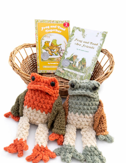 Best Friends Frog and Toad Crochet Pattern