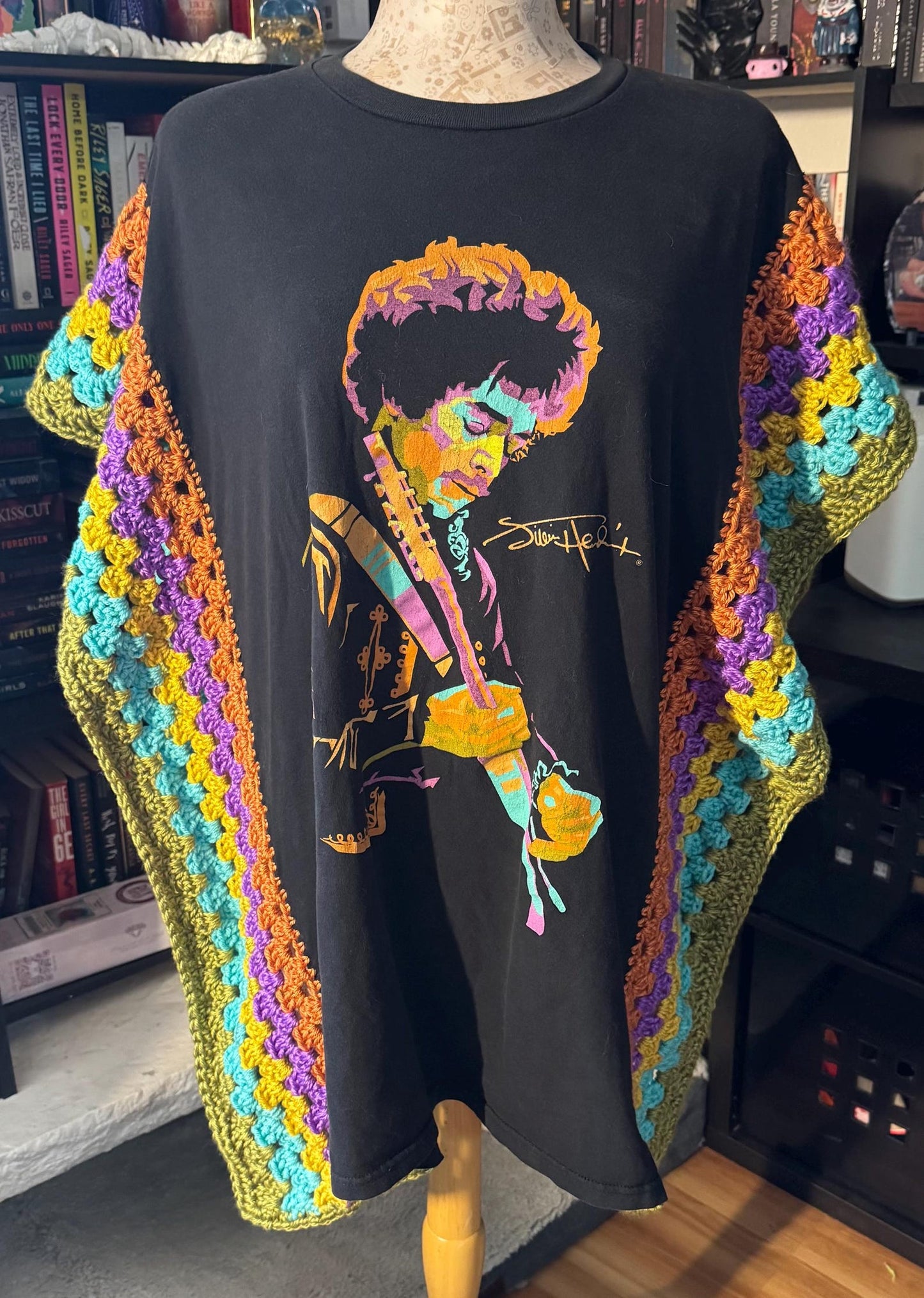 Granny Stitch Upcycled T-shirt Crochet Pattern
