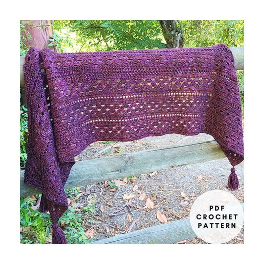 Lacy Wrap For Any Outfit Crochet Pattern
