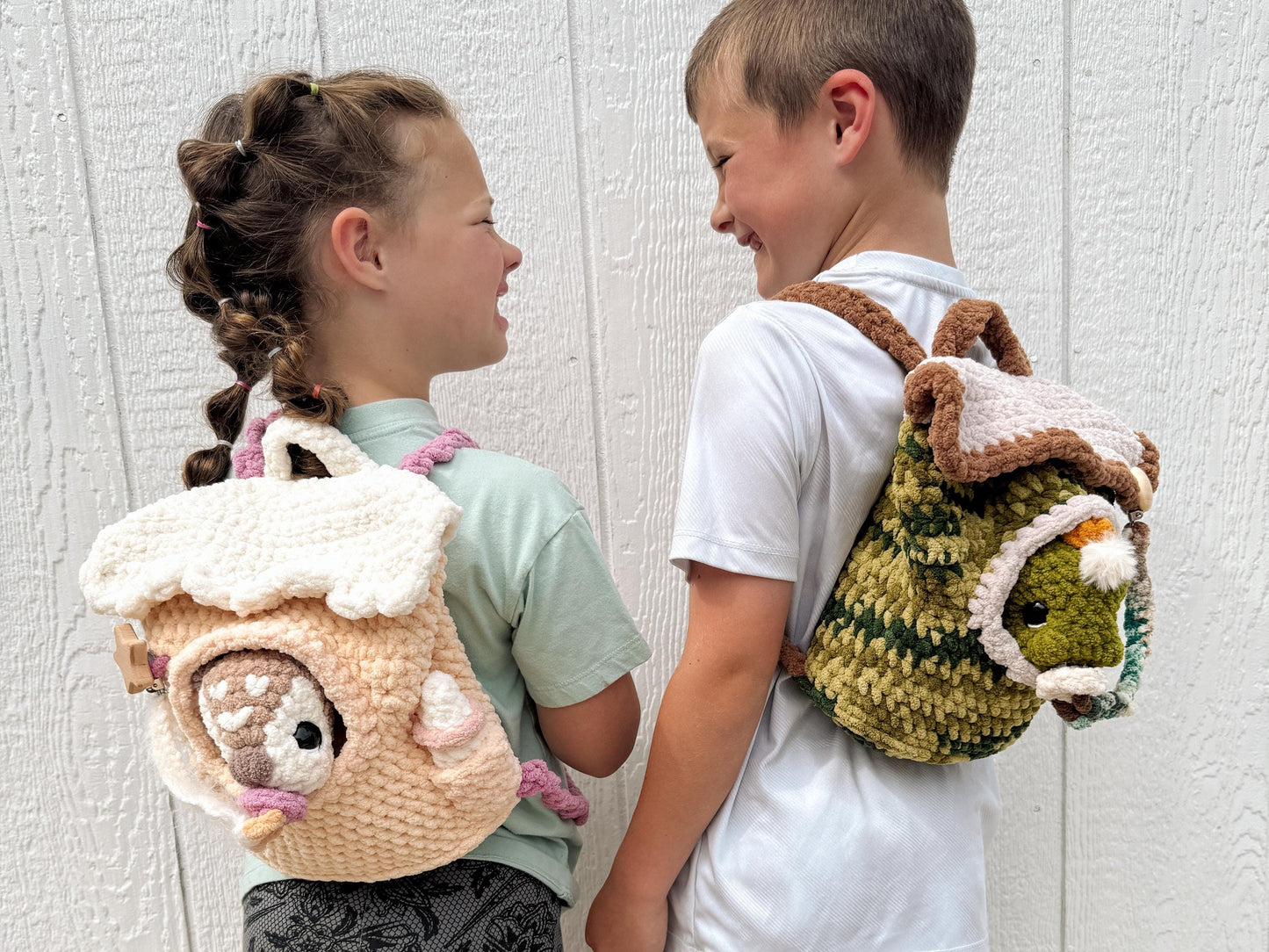 Backpack Pets Crochet Pattern