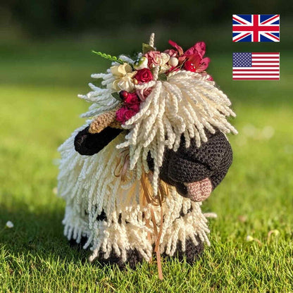 Fun Valais Sheep Crochet Pattern