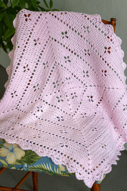 Midwife in a Square Baby Blanket Crochet Pattern