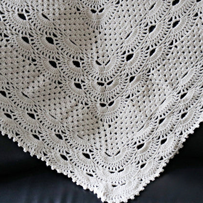 Grandma's German Shells Shawl Crochet Pattern