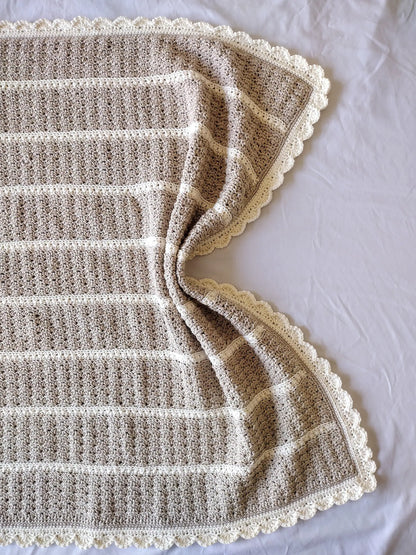 Aria Baby Blanket Crochet Pattern