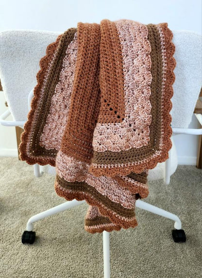 Birdie Baby Blanket Crochet Pattern