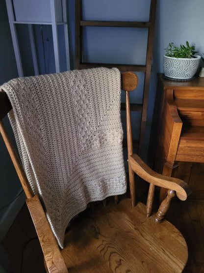 Birdie Baby Blanket Crochet Pattern