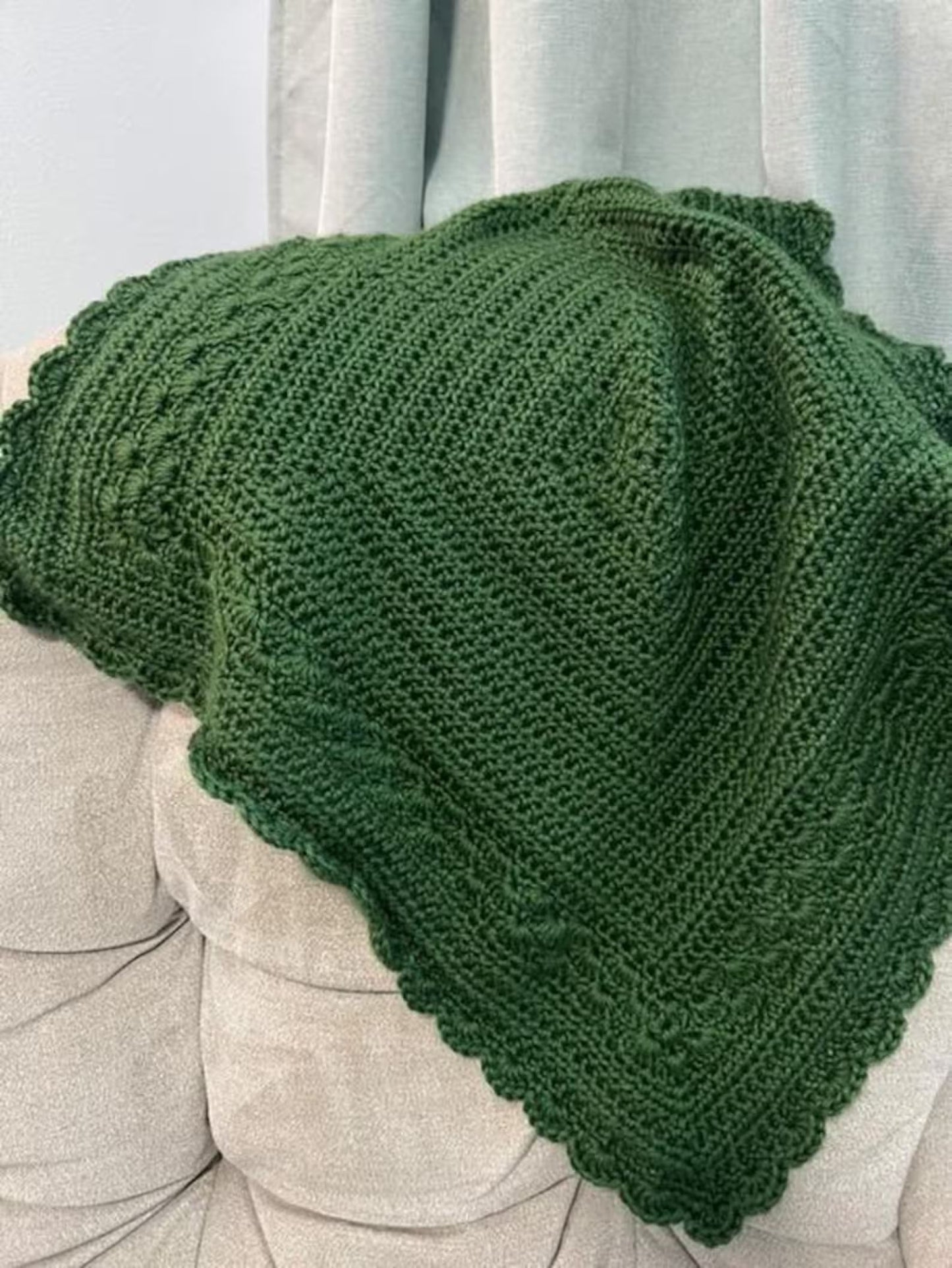 Birdie Baby Blanket Crochet Pattern