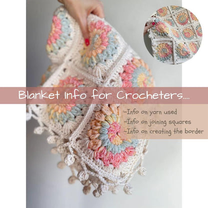 Boho Baby Blanket Crochet Pattern