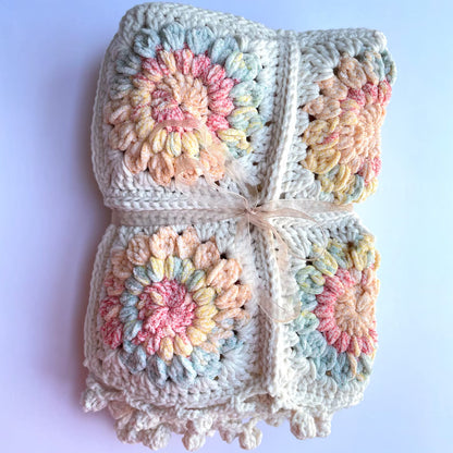 Boho Baby Blanket Crochet Pattern