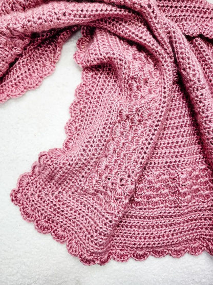 Birdie Baby Blanket Crochet Pattern