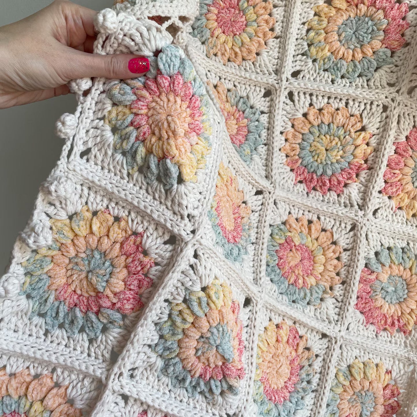 Boho Baby Blanket Crochet Pattern