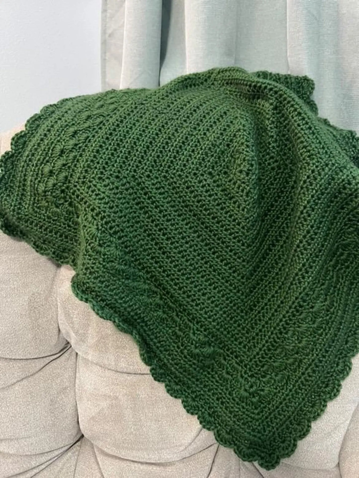 Birdie Baby Blanket Crochet Pattern