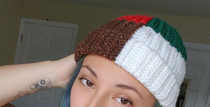 Patchwork Beanie Crochet Pattern